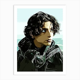 paul atreides dune movie 14 Art Print