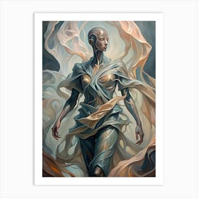 Ethereal Woman Art Print