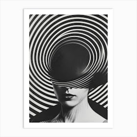 'Spiral Hat' Art Print