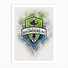 Seattle Sounders Fc 3 Art Print