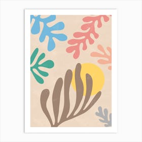 Matisse Inspired Art Print