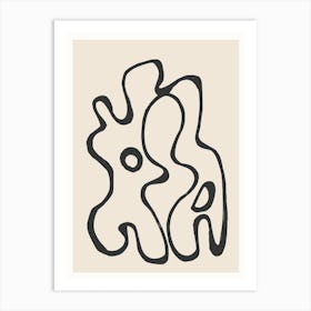 Minimal Abstract Art 2 Art Print