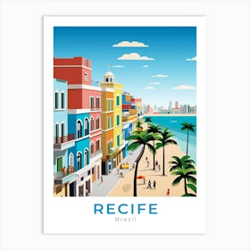 Brazil Recife Travel Art Print