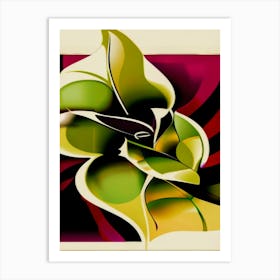 Colorful Unfurling Flower Art Print