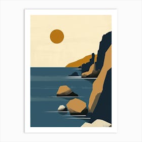 Cliffs, Hygge Art Print