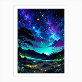 Night Sky 8 Art Print