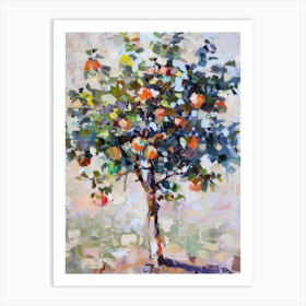 Tree Of Oranges Art Print