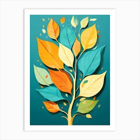 Autumn Tree 4 Art Print