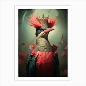 King Bird Art Print