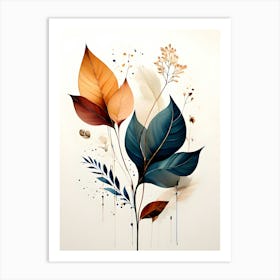 Autumn Leaves 76 Art Print