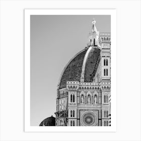 Florence In Black And White 4 Art Print