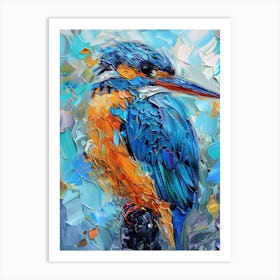 Kingfisher 12 Art Print