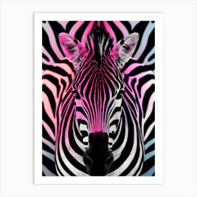 Zebra Art Print