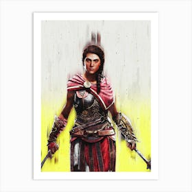Kassandra (Assassins Creed Odyssey) Art Print