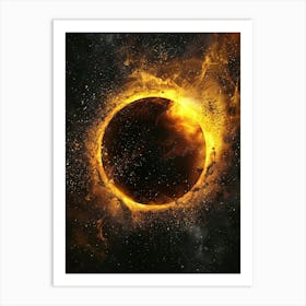 Solar Eclipse 1 Art Print