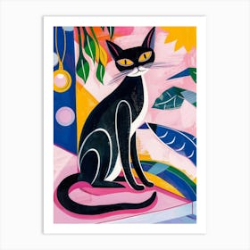 Black Cat 37 Art Print