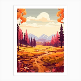 Autumn Landscape 4 Art Print