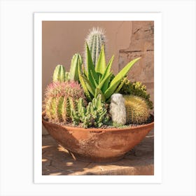 Cactus Garden Art Print