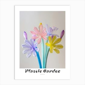 Dreamy Inflatable Flowers Poster Agapanthus 2 Art Print