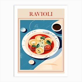 Ravioli Italian Pasta Poster Art Print