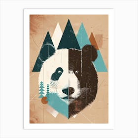 Panda Bear Canvas Art Art Print