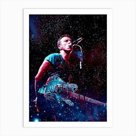 Chris Martin cold play music band 8 Art Print