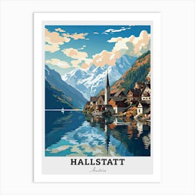 Hallstatt Travel Art Print