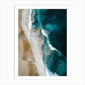 Aerial Seascape Art Print