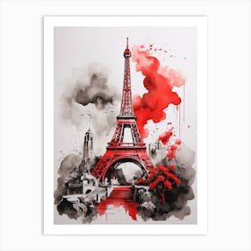 Paris Eiffel Tower 2 Art Print