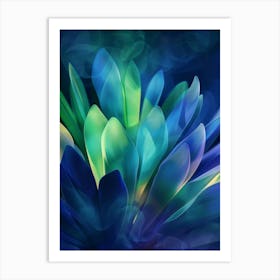 Abstract Flower 28 Art Print