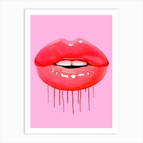 Sexy lips 3 Art Print