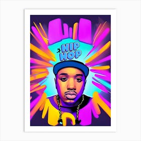 Hip Hop Art Print