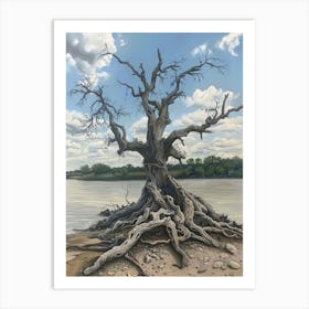 Dead Tree Art Print