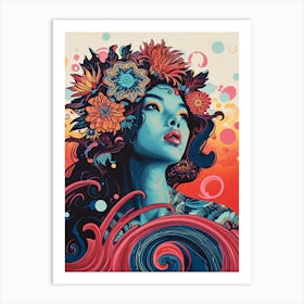 Asian Woman Art Print