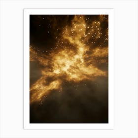 Space Star 7 Art Print