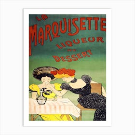The Marquisette Dessert Liqueur, Leonetto Cappiello Art Print