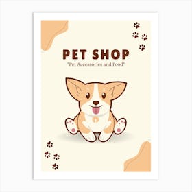 Pet Shop Art Print