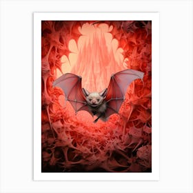 Greater Horseshoe Bat 2 Art Print