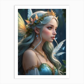 Fairy Hd Wallpaper 1 Art Print