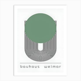 Bauhaus Weimar Art Print