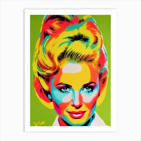 Olivia Newton John Colourful Pop Movies Art Movies Art Print