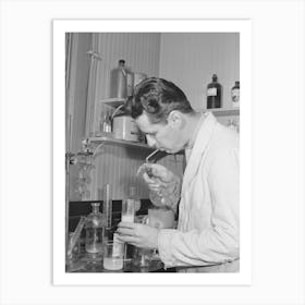 Salinas, California, Intercontinental Rubber Producers, Harry Baucher, Head Chemist, Works In The Company Art Print