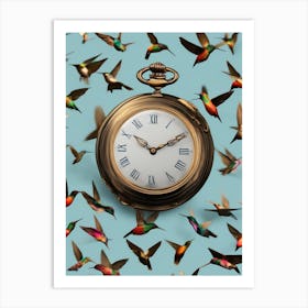 Birds Of Time Art Print