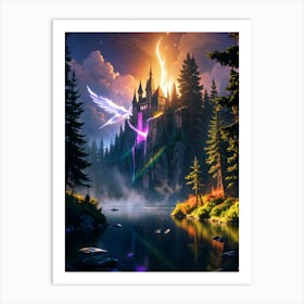 Fairytale Castle 1 Art Print