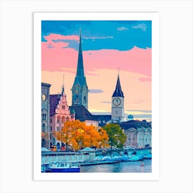 Switzerland Art Print