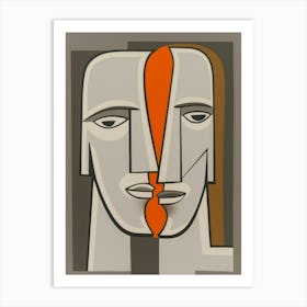 Two Faces 25 Art Print