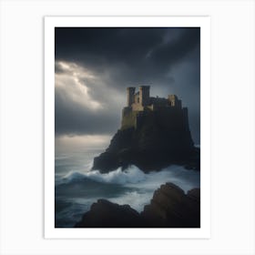 Castle On The Coast Art Print