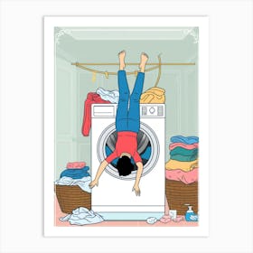 Laundry Room 1 Art Print