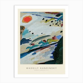 ROMANTIC LANDSCAPE (SPECIAL EDITION) - WASSILY KANDINSKY Art Print