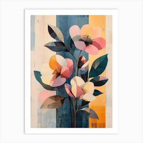 Flowers In A Vase 56 Art Print